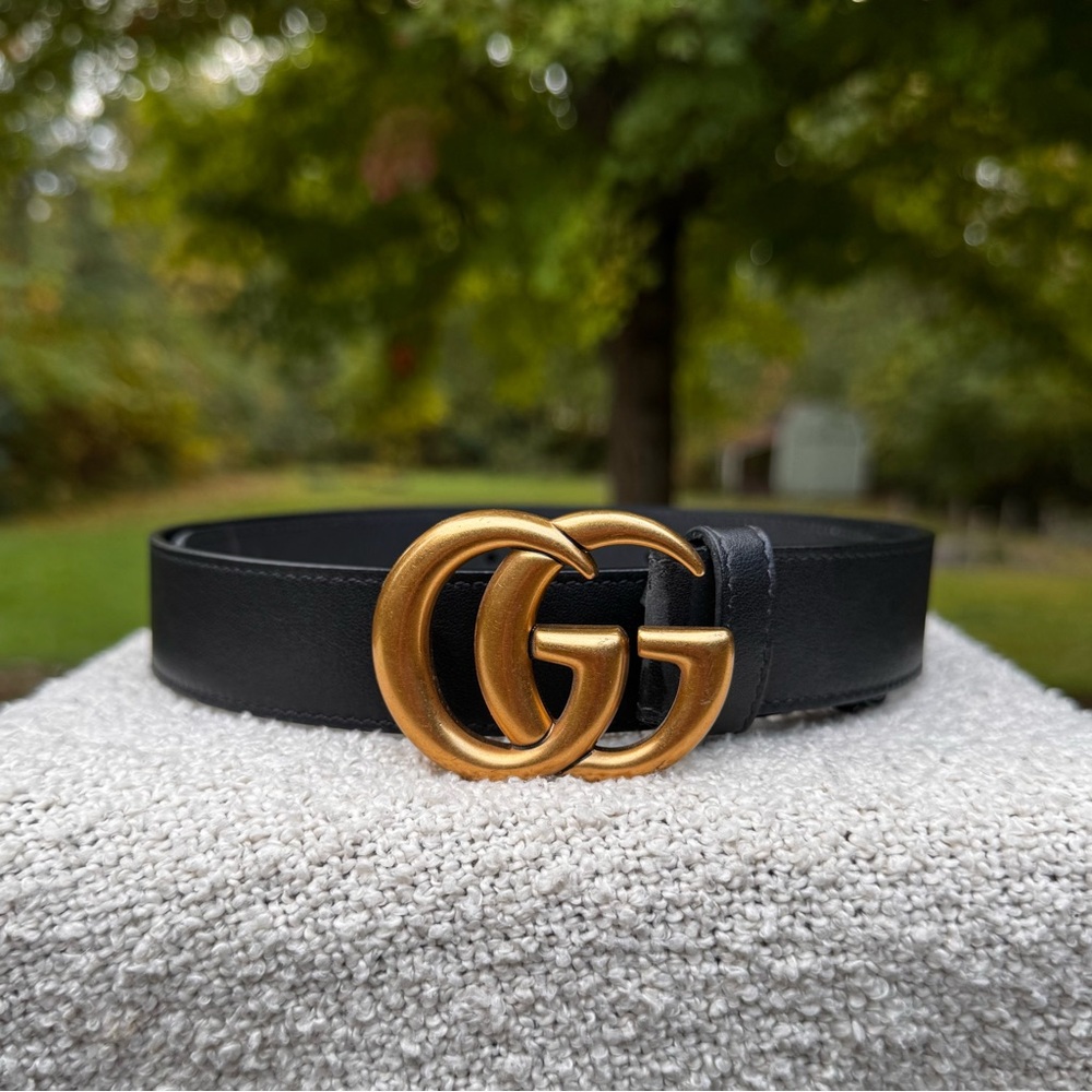 Gucci Marmont Double G Belt